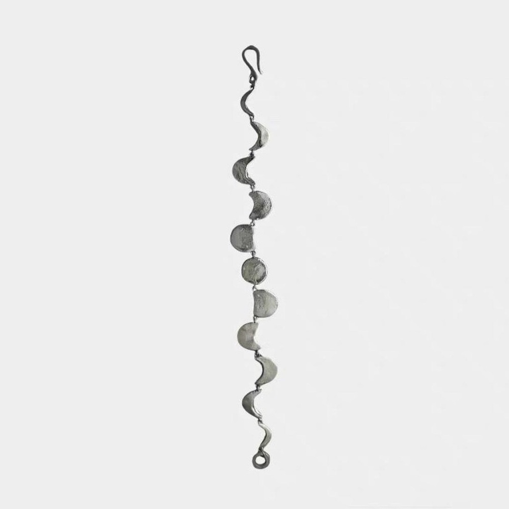 Silver Moon Bracelet